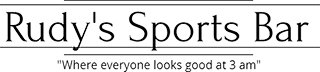 Rudy's sports bar